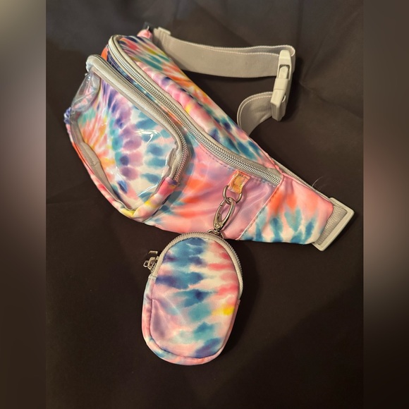 Tie-Dye Belt Bag with Pouch NWOT - Picture 3 of 7